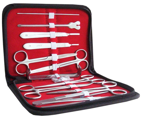Estuche de Disección de 13 pzas. Marca Home Care